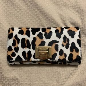 COPY - leopard print michael kors wallet